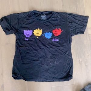 The Beatles black shirt M